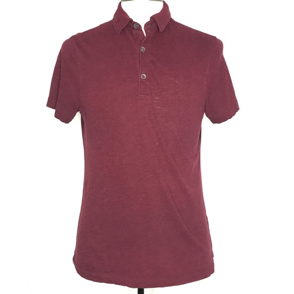 Banana Republic Other - Banana Republic Maroon Polo Shirt A140371